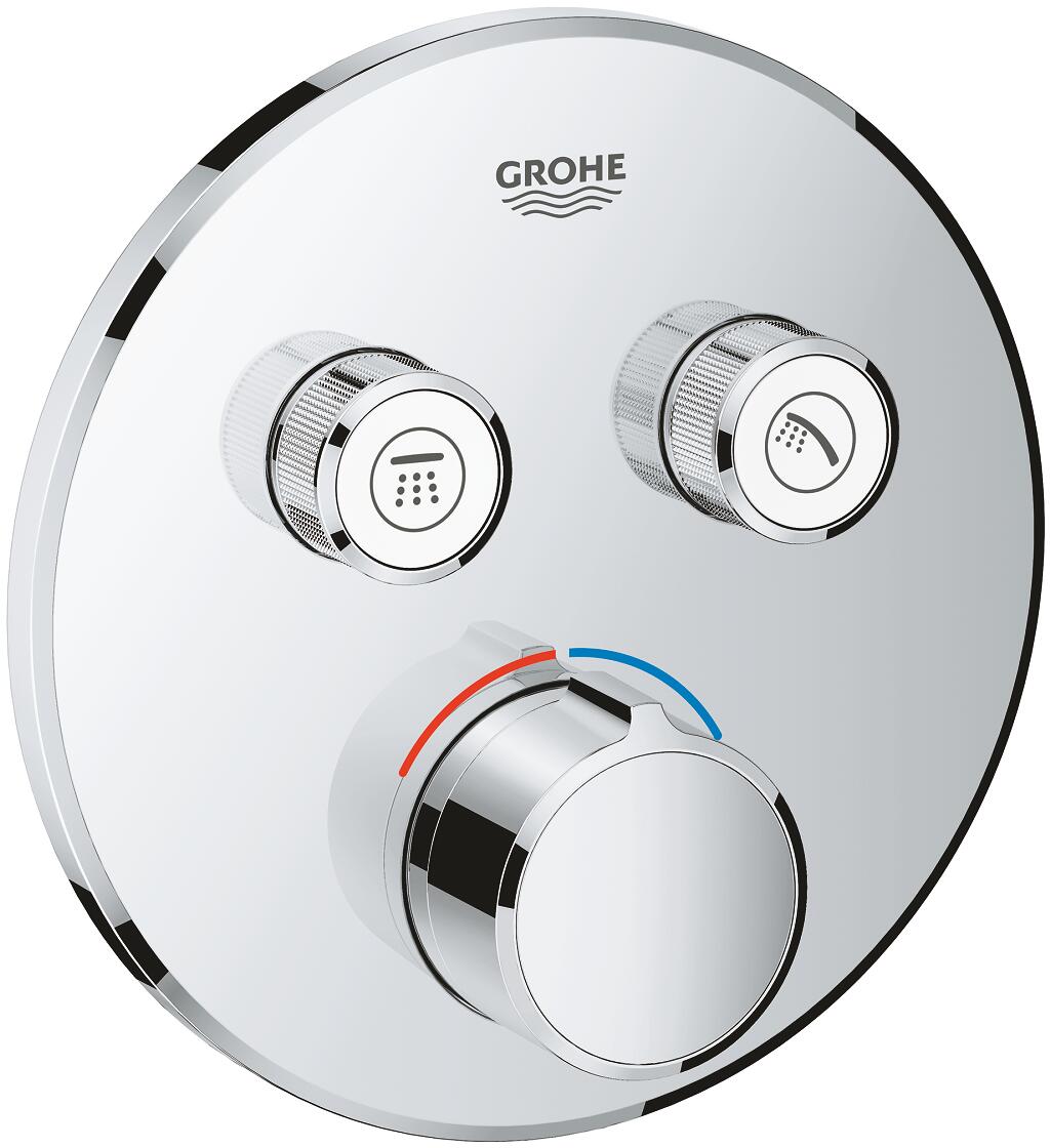 GROHE SmartControl Unterputzmischer mit 2 Absperrventilen, chrom (29145000)