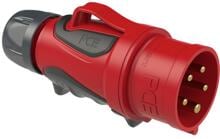 PCE GRIP CEE-Stecker, 32A, 5p, 6h, IP54, rot (0253-6)