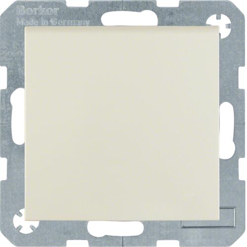 Berker 47528982 Steckdose SCHUKO mit Klappdeckel, S.1 IP44, weiß glänzend