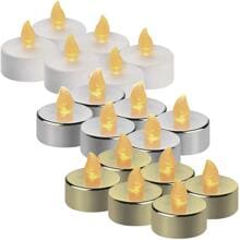 EMOS LED Dekoration, 6x Teelicht, 6x CR2032, Innen, Vintage