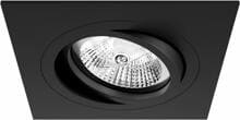 Beneito Faure AVANT LED-Einbaustrahler, Eckig oder Rund, schwenkbar, 45°, GU10, Schwarz oder Weiß