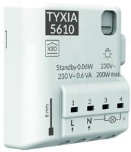 Delta Dore Tyxia 5610 Funkempfänger 1xBeleuchtung Ein/Aus, unterputz, 230V, 868MHz, weiß (TYXIA 5610)