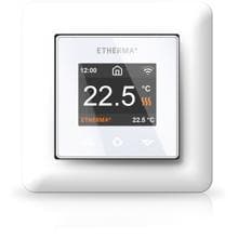 Etherma eTOUCH-PRO-1-W Smart-Thermostat mit Wi-Fi und App-Steuerung, 5-40°C, 16A, weiß (41236)