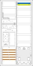 f-tronic EHZ721APZ Komplettschrank, 1 ZP, DS, 1 R, 1 VAPZ inkl. APL, 2 PPV, 1 PL150 (7195098)
