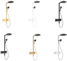 hansgrohe Raindance Alive S Duschsystem 300 1 Strahlart mit ShowerSelect Comfort, Metall, 11,8 l/min, 300 mm