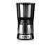 DOMO DO709K Filter-Kaffeemaschine, Timer, automatische Abschaltung, Isolierkanne, Edelstahl/schwarz