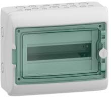 Schneider Electric Kaedra Kleinverteiler, Mureva Enclosure, 1x 12 TE, IP65, hellgrau (13431)