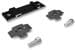 K2 Systems InsertionRail 2.0 CrossConnector Black (2004375)