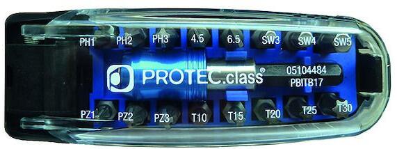 PROTEC.class PBITB17 Bit-Box, 17tlg., SL,PH,PZ,T,SW