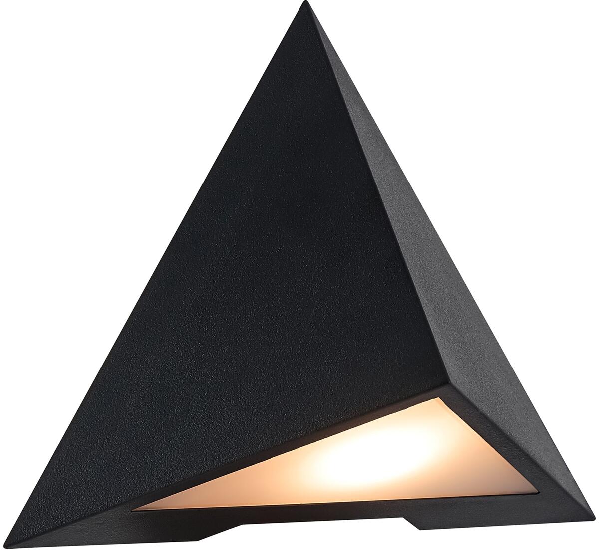 Nordlux Konit Wandleuchte, GU10, IP44, 10W, dreieckig, dimmbar, Plastik ...