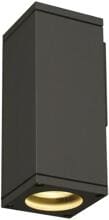 SLV THEO WALL Outdoor Wandleuchte, QPAR51, eckig, anthrazit, max. 35W (229525)