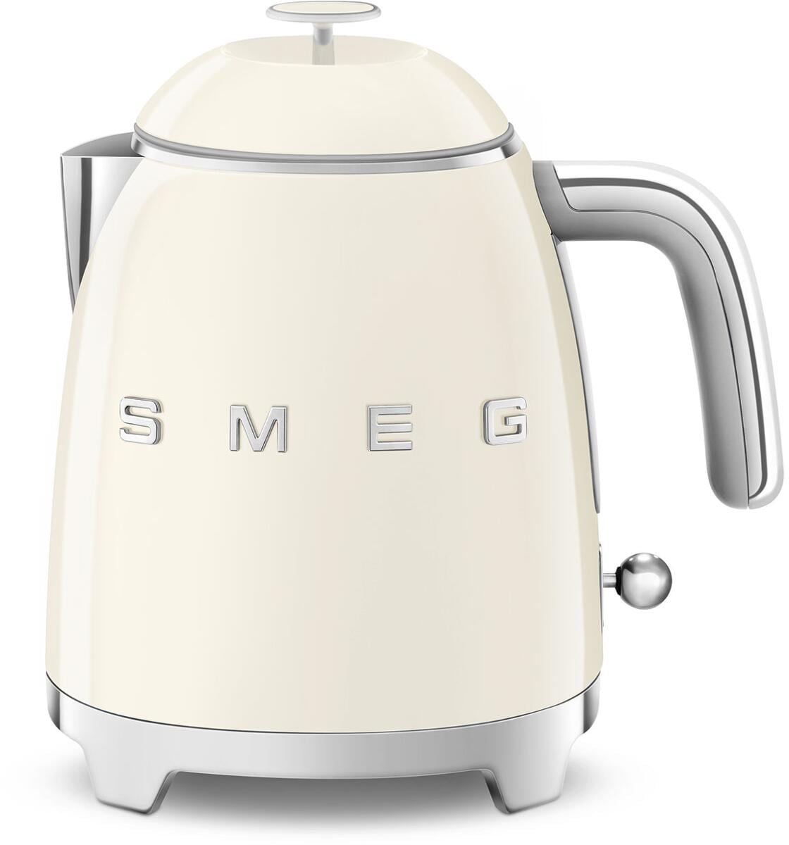 Smeg KLF05CREU 50"s Style Mini-Wasserkocher, 1400W, 0,8L, Creme