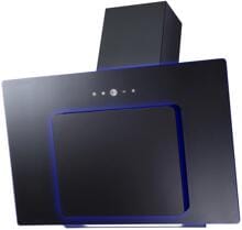 Wolkenstein WS7-90A+TCALX A+ Kopffreihaube, 86 cm breit, 370 m³/h, LED-Akzentbeleuchtung, schwarz