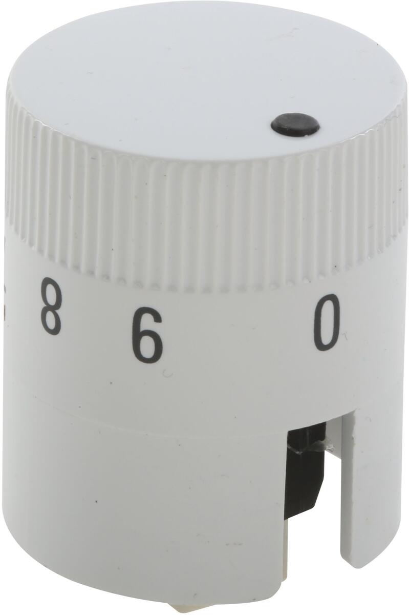 Bosch Siemens 00611513 Drehgriff-Kochstelle, weiß,energieregler, HL654201E/02