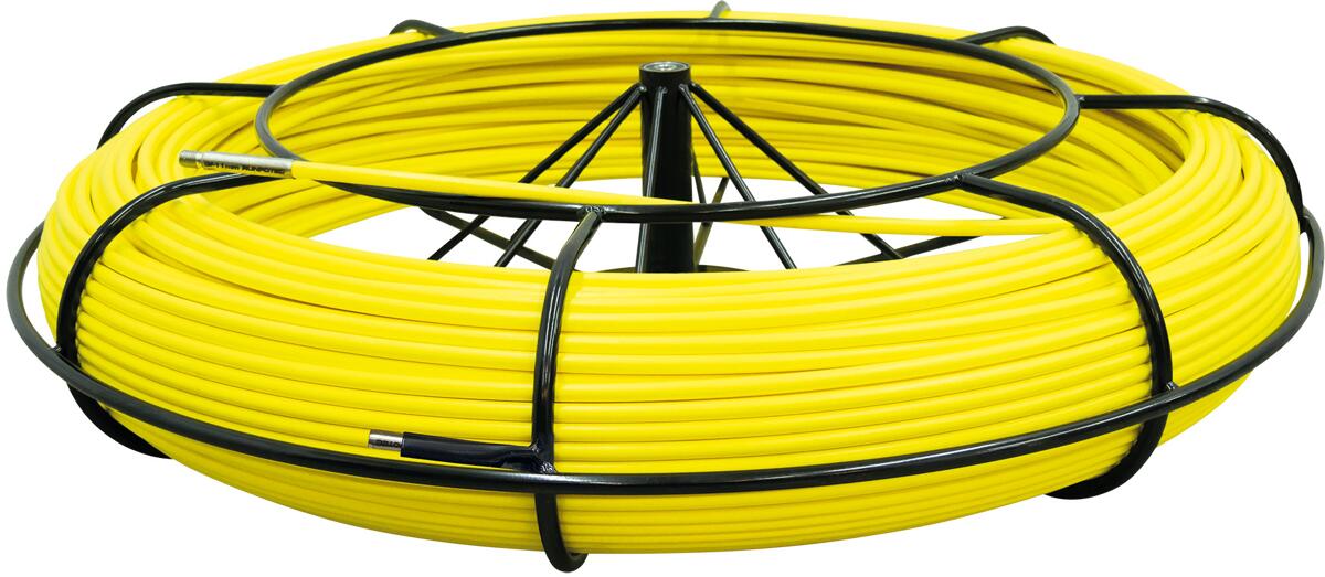 Runpotec Ersatz-Glasfaserstab mit Endhülsen, 400 m, Ø 15 mm,Gewinde, RTG Ø 12 mm (20496)