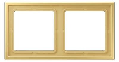 Jung LSZME982BFC Rahmen, 2fach, messing classic