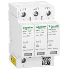 Schneider Electric Kombiableiter Typ 1+2, Acti9 iPRD1 12.5r, 3P, 400V AC, Imax 50kA (A9L16382)