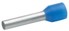 Klauke 47312 Isolierte Aderendhülse, 2,5qmm, 18mm lang, blau