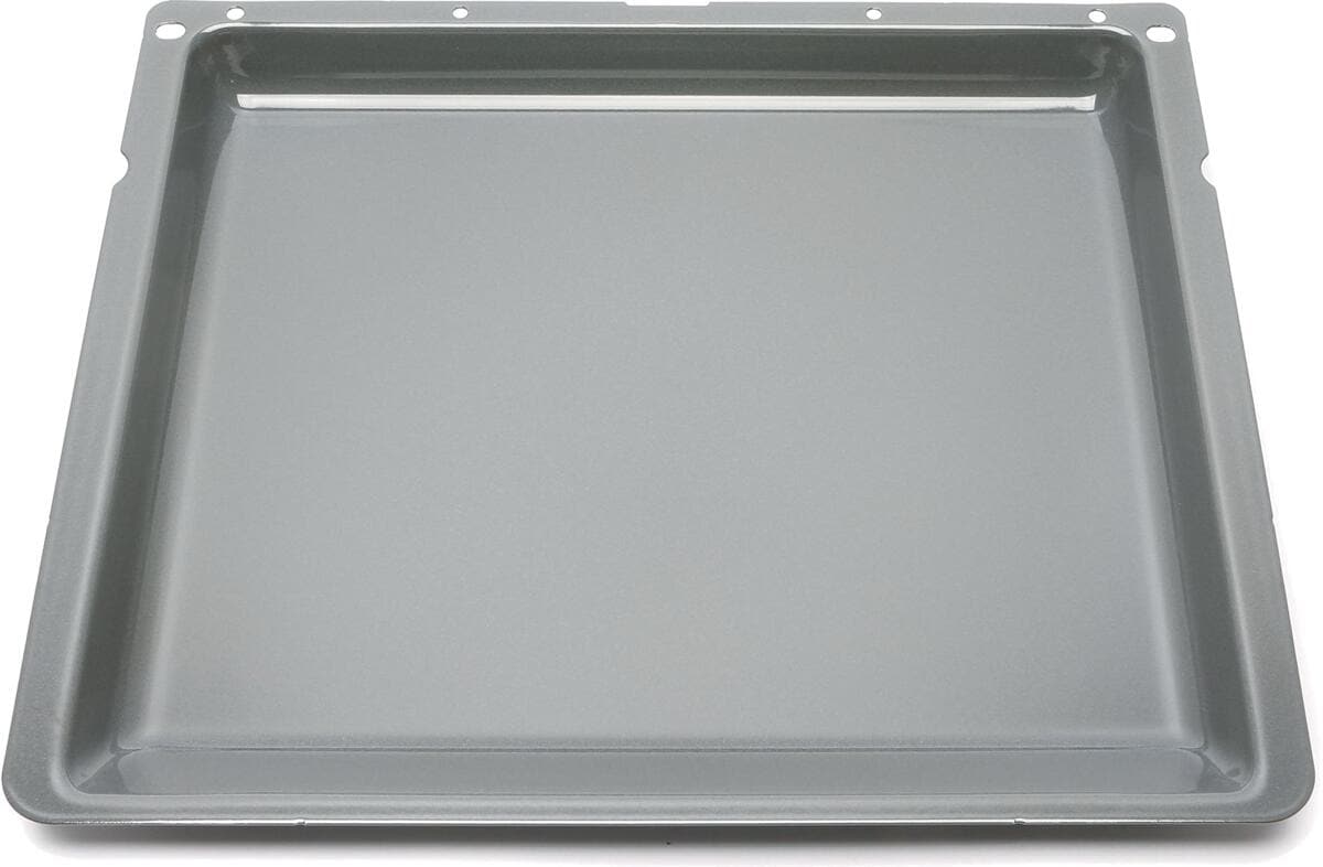 Bosch Siemens 00359609 Universalpfanne emailliert, grau, geeignet für Drehspieß, 430 x 379 mm