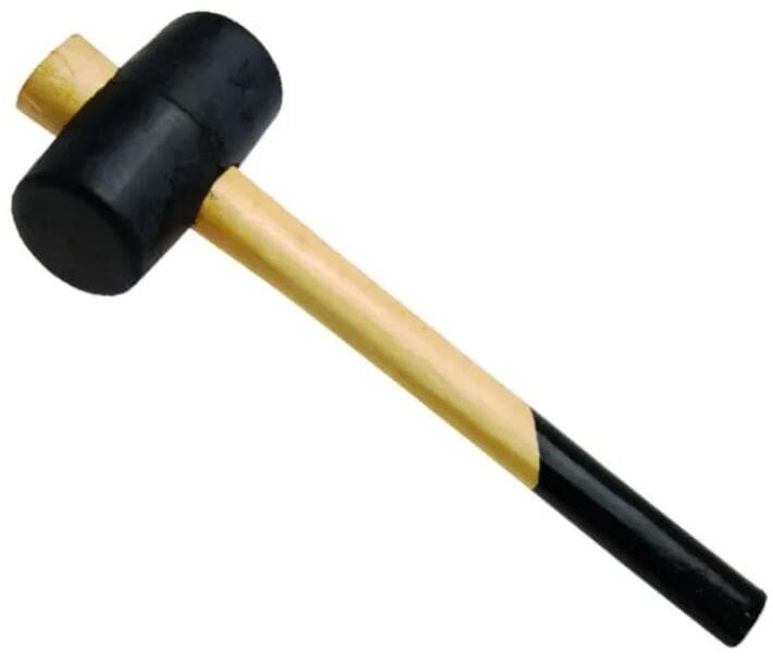 Silberspeer Gummihammer, 115x65mm (40786.6)