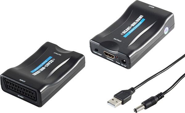S-CONN SCART auf HDMI Konverter, RGB, 1080p (05-07001)