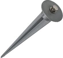 EVN Erdspieß für LED Fluter, Länge: 170mm (LFKESP)