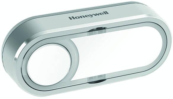 Honeywell Home DCP511G Funk Taster Querformat mit Namensschild, IP55, silber