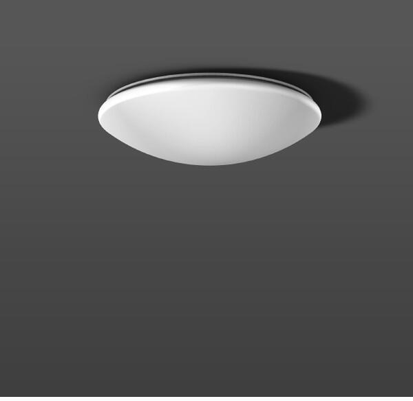 RZB Flat Polymero Anbauleuchte, rund, 19W, 2100lm, 4000K, weiß (311518.002.5)