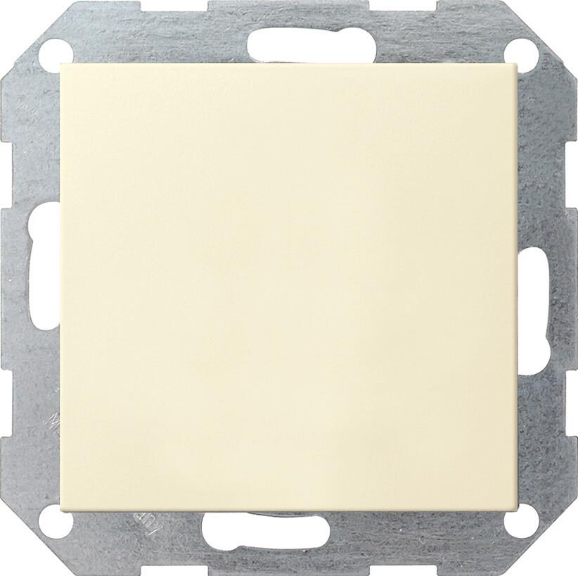 KNX Objektregler mit Tasterschnittstelle 4fach inkl. Busankoppler System 55, Cremeweiß glänzend, Gira 210101