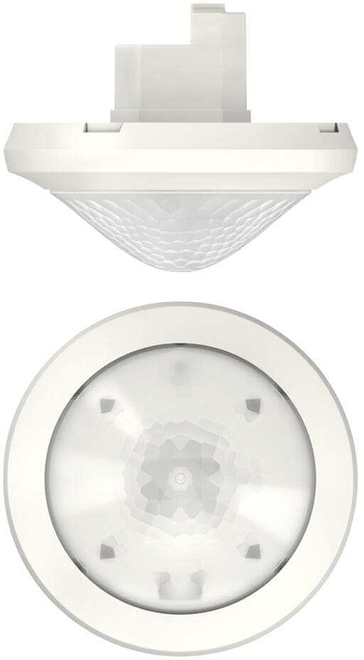 Theben theRonda S360-100 UP WH Präsenzmelder (PIR) Deckenmontage Unterputz innen, 360° rund, 8 m, 1 Kanal Licht, weiß 2080520