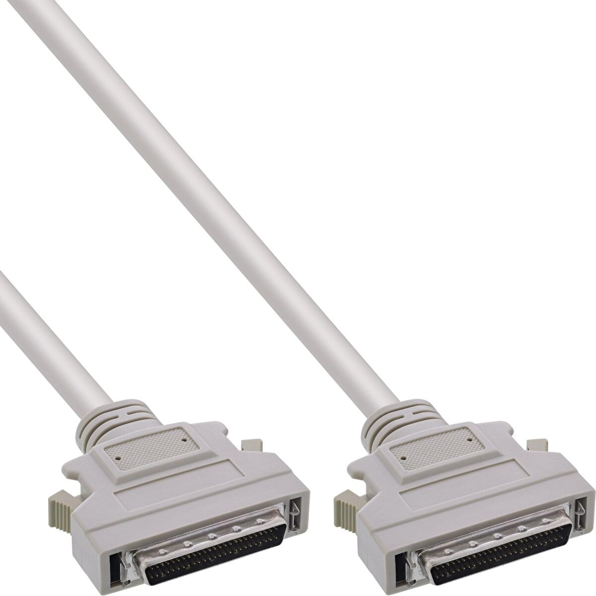 InLine SCSI II Kabel, 50pol Mini Sub-D Stecker / Stecker, 2m (15514)