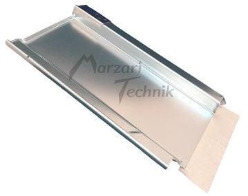 Marzari MRT Typ Ton 265 verzinkt Metalldachplatte, silber