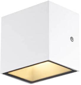 SLV SITRA S SINGLE Outdoor Wandaufbauleuchte, LED, weiß, CCT switch ...
