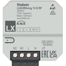 Theben UXORliving T4 S RF UP 4-fach Funk-Tasterschnittstelle (4800614)