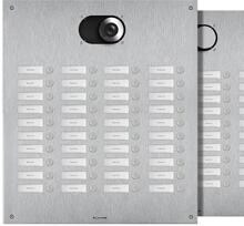 Comelit IX0440 Frontplatte Switch, 40 Teilnehmer, 4-reihig, V4A, SB2, 502x409x2,5 mm