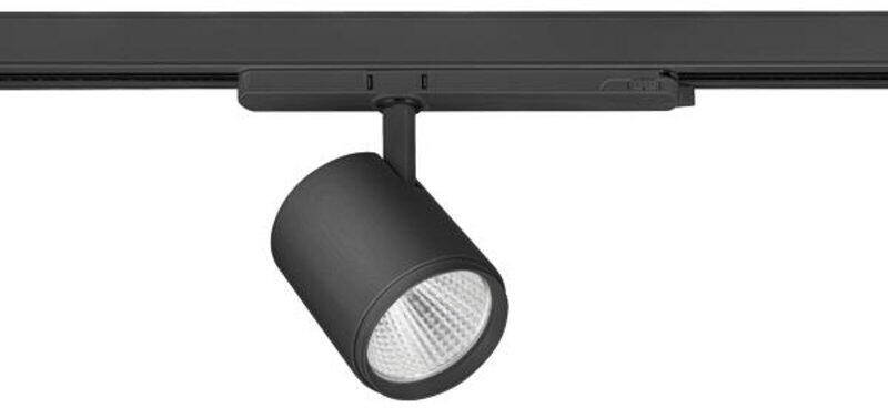 Brumberg RETAIL ONE LED-Schienenstrahler 230 V AC, 50 Hz, rund, CRI > 90, 33,5W, 40°, 4269lm, 4.000K, schwarz struktur (88184184)