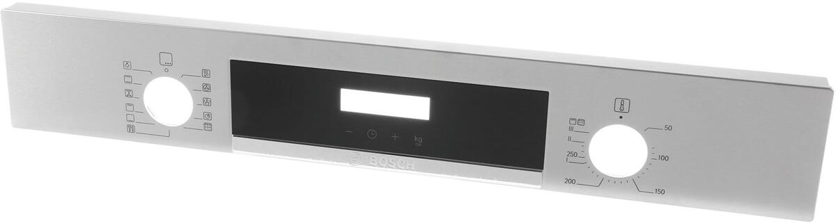Bosch Siemens 11021464 Bedienblende, Material:Edelstahl; Farbe:Edelstahl;