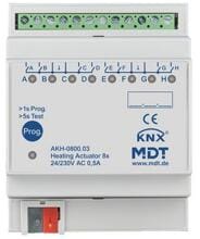 MDT AKH-0800.03 Heizungsaktor 8-fach 4TE REG