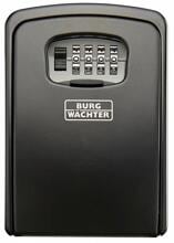 Burg Wächter KEY SAFE 40 SB Schlüsseltresor für Schlüssel bis 11cm Länge, 0,83L, Zinkdruckguss, schwarz (39740)