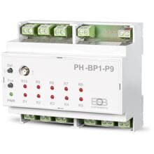 Elektrobock PH-BP1-P9 Empfänger für Fussbodenheizung, 9-Kanal, REG,Weiß