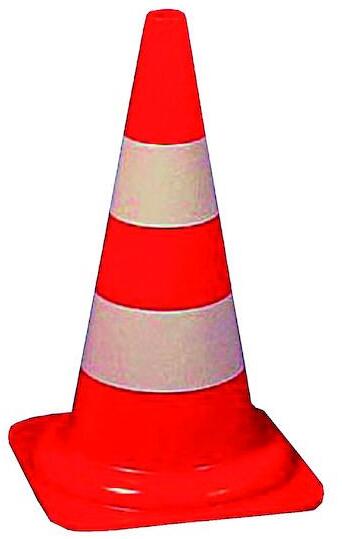 PROTEC.class PWLK50 Warnkegel, 50cm