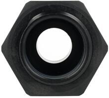 Hensel ASS32 Anbau-Kabelstutzen IP67, M32, schwarz