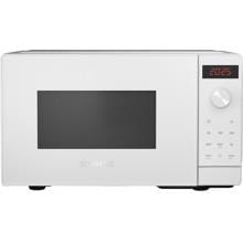 Siemens FF023LMW0 Stand Mikrowelle, 800 W, 20 L, Hydrolyse, cookControl7, LED-Beleuchtung, weiß