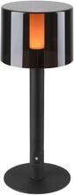 SLV TAHA mobile Außenleuchte, Leuchten-Set, IP65, 2700K, dimmbar, USB-C, schwarz (1007380)