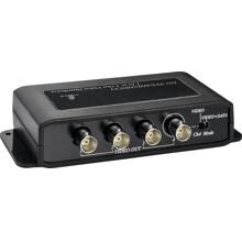 ABUS TVAC25240 4x Analog HD Signalverteiler, BNC, schwarz