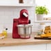 Bosch MUMS2ER01 Küchenmaschine, 700W, 3D PlanetaryMixing, 4 Einstellungsstufen, rot