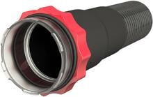 Hauff HSI150 D1x110 KS WR Systemdeckel Kaltschrumpftechnik, für gewellte Kabelschutzrohre, Rohr Ø 110 mm, gas- und wasserdicht bis 0,5 bar, inklusive Kaltschrumpfschlauch, FHRK-zertifiziert (2102100060)