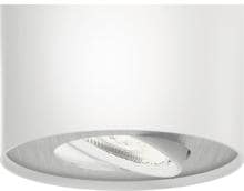 Philips Phase LED Einzelspot, 4,5W, 500lm, 2700K, IP20, weiß (915004934801)
