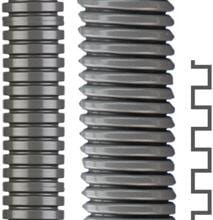 Flexa 10233202012 ROHRFLEX PA6 Wellschlauch, Außendurchmesser 42,5mm, schwarz, 25 Meter