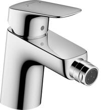 hansgrohe Logis Einhebel-Bidetmischer 70 mit Zugstangen-Ablaufgarnitur, Messing, 7,2 l/min, Chrom (71204000)